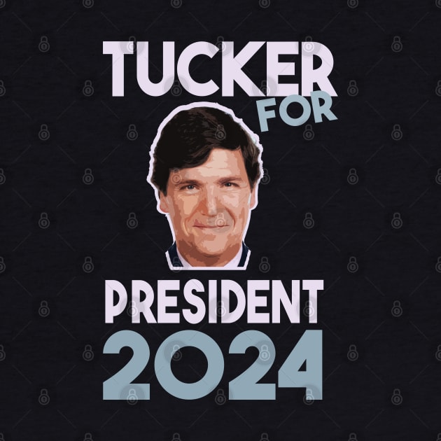 Tucker Carlson For President meme by Shelter Art Space